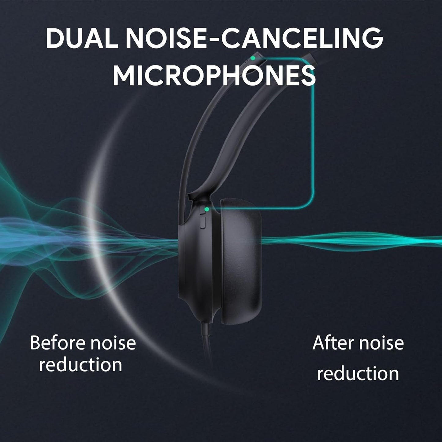 Yealink UH37 Professional Wired USB Headset Duo